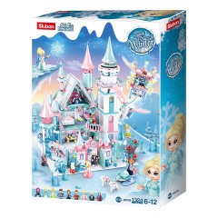 Sluban Magisches Winterschloss (1324 Teile) Волшебный зимний замок (1324 детали)
