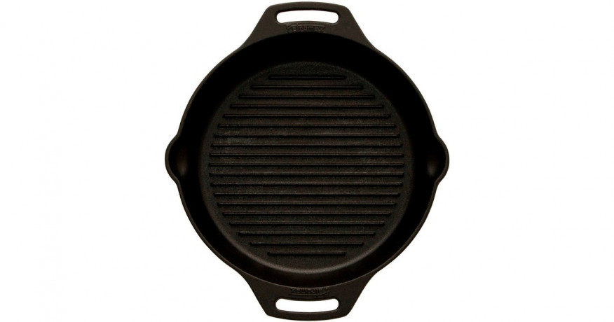 Petromax Petromax Grill-Feuerpfanne gp30h, mit 2 Henkeln schwarz, O 30cm  schwarz Сковорода-гриль Petromax gp30h, с 2 ручками, черная, O 30см