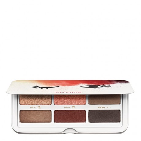 Clarins Ready In A Flash Lidschattenpalette Тени для век Лимитированная коллекция