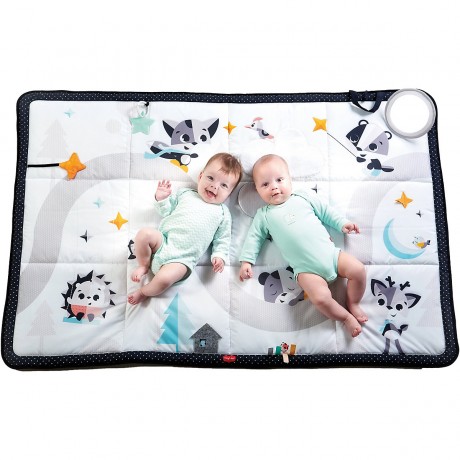 Tiny Love Krabbeldecke Super Mat Black  White Magical Tales Игровой коврик Super Mat Black White Magical Tales