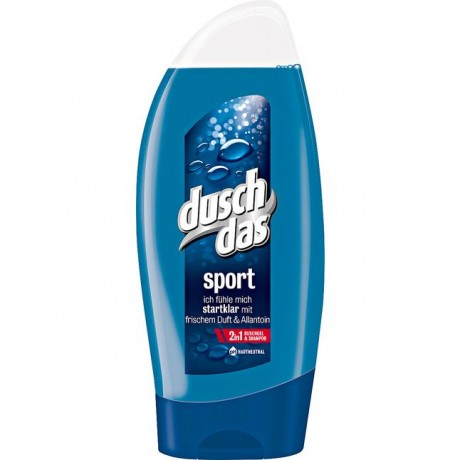 duschdas 2in1 Duschgel $ Shampoo Sport Гель для душа и Шампунь Спорт 250 г