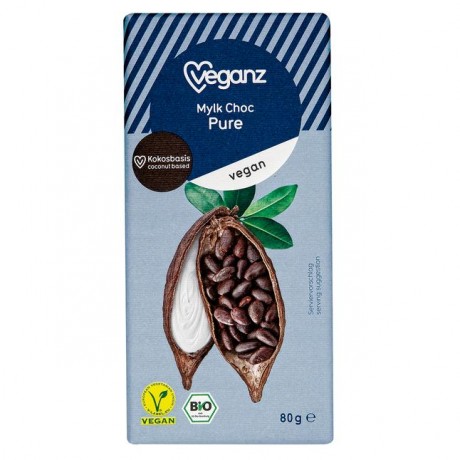 veganz Bio Mylk Choc Pure 80 г
