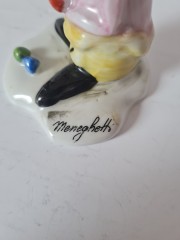 Capodimonte Фарфоровая статуэтка Каподимонте &quot;Клоун&quot;, 10см, Италия, 1950-60гг.