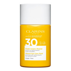 Clarins Fluide Solaire Mineral Visage LSF 30 Fluide Solaire Mineral Visage SPF 30