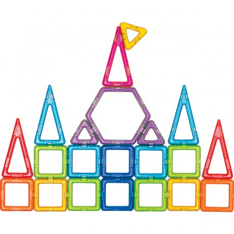 MAGFORMERS Magformers Set mit Aufbewahrungsbox 40 Teile Набор магформеров с ящиком для хранения 40 шт.