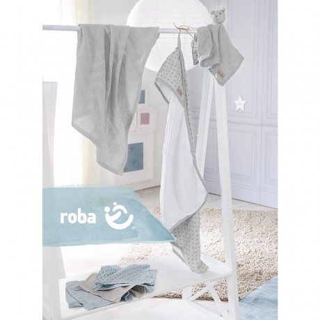 Roba Geschenkset Babypflege Lil Planet grau Подарочный набор по уходу за ребенком Lil Planet серый