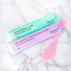 ame pure Jelly Glow Rubber Gesichtsmaske Lavandel Резиновая маска для лица Jelly Glow Лаванда