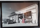 IKEA Painting, Икеа Фото картина "Route 66" в черной рамке, фотограф Бруно Пероусое, 65х45х2,5см, Дания 2005-2006гг.