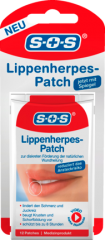 SOS Lippenherpes Patches Пластырь против герпеса на губах, 12 шт