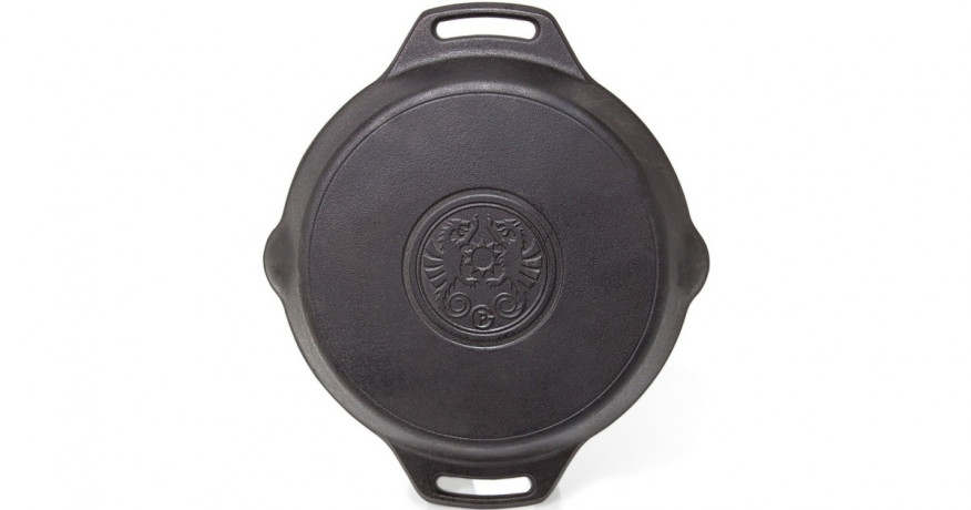 Petromax Petromax Feuerpfanne fp35h, mit 2 Henkeln schwarz, O 35cm schwarz Сковорода Petromax fp35h, с 2 ручками, черная, O 35см