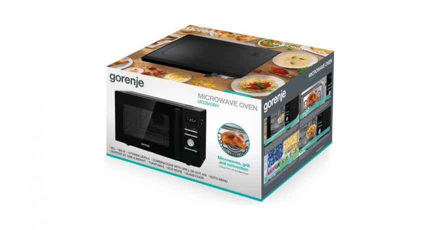 gorenje gorenje MO28A5BH, Mikrowelle schwarz schwarz Gorenje MO28A5BH, микроволновая печь черный