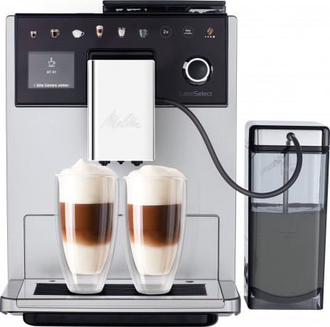 Melitta Melitta Kaffeevollautomat CI Touch Latte Select F 630-201, 12 Kaffeekreationen 6 Benutzerprofile, flusterleises Mahlwerk Полностью автоматическая кофемашина Melitta CI Touch Latte Select F 630-201, 12 режимов приготовления кофе, 6 пользовательск