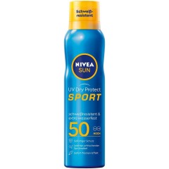 Nivea Sun UV Dry Protect Sport Spray LSF 50 Спортивный спрей Sun UV Dry Protect SPF 50