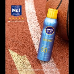 Nivea Sun UV Dry Protect Sport Spray LSF 50 Спортивный спрей Sun UV Dry Protect SPF 50