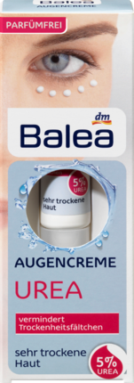 Balea (Балеа) Urea Augencreme крем для глаз с мочевиной 5% и пантенолом для очень сухой кожи, 15 мл