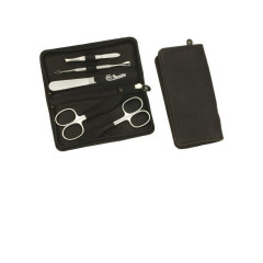 Hans Kniebes Manicure-Etui, Amalfi-Vollrindleder, 135 x 68 mm  Маникюрный футляр, натуральная кожа Amalfi, 135 x 68 мм.