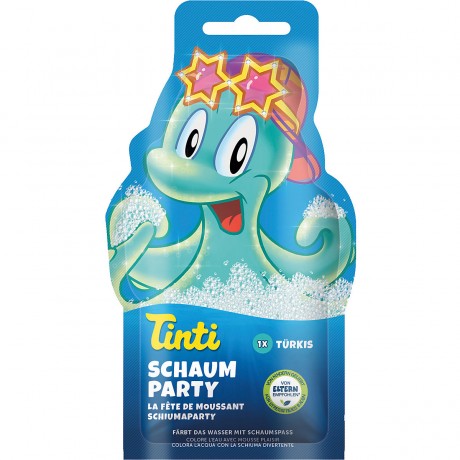 TINTI Schaumparty turkis Пенная вечеринка бирюзового цвета