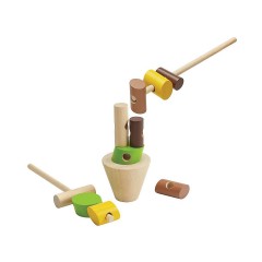 PLANTOYS Balancierspiel Stapelklotze Geschicklichkeitsspiele Балансирующая игра