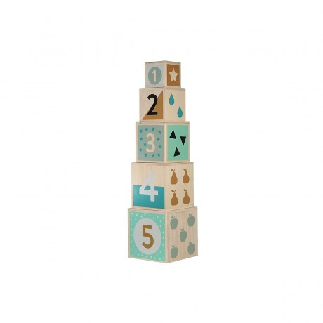 KINDSGUT Holz-Stapelturm Stapelspielzeug Деревянная башня для штабелирования