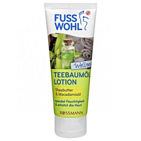 Fussswohl Teebaumol Lotion Wellness Лосьон Масло чайного дерева Wellness увлажняющи 75 г