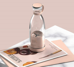 Aoucheni Aoucheni Smoothie-Maker Blender Smoothie Makers,350ml mit USB-Ladegerat, 20000r/min, 304 sus, leicht zu tragen, Anti-False-Touch  Aoucheni Smoothie Maker Blender Smoothie Makers, 350 мл с зарядным устройством USB, 20000 об/мин, 304 sus, легко нос