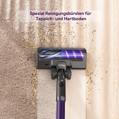 Bagotte Bagotte Akku-Hand-und Stielstaubsauger 8-in1 Stielstaubsauger BS 900, 400,00 W, Beutellos, 25000PA Staubsauger mit 3 Saugstufen, Maximale 55 Min  Беспроводной ручной и стержневой пылесос Bagotte Ручной пылесос 8-в-1 BS 900, 400,00 Вт, без мешка, п