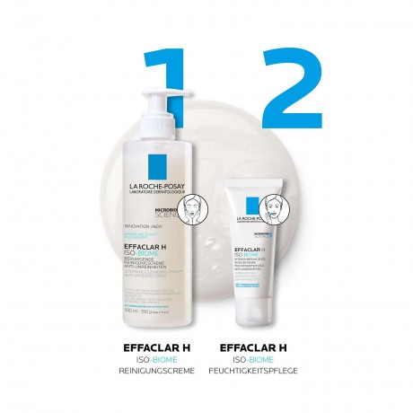 La Roche-Posay ROCHE-POSAY Effaclar H Iso-Biome Reinigungscreme  ROCHE-POSAY Effaclar H Iso-Biome Очищающий крем
