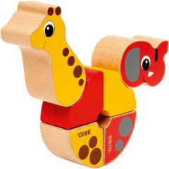 BRIO Magnet-Tiere Elefant und Giraffe Магнит животные слон и жираф