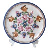 Jgraf Stoob Блюдо керамическое "Цветочная композиция" ручной росписи, 25см, Германия 1965г.