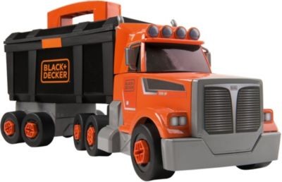 Smoby Black+Decker Truck Черный + двухэтажный грузовик