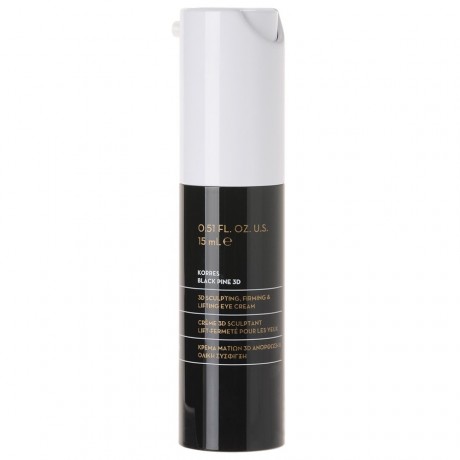 Korres (Коррес) natural products Black Pine 3D Augencreme Augencreme Feuchtigkeit, 15 мл