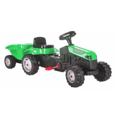 Kindertraktor mit Anhanger 07316 Trettraktoren Детский трактор с прицепом 07316 Педальные тракторы