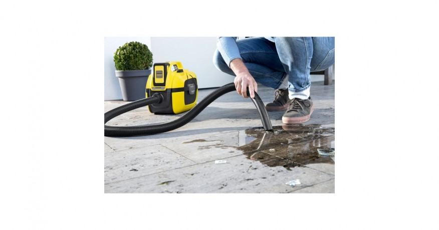 Karcher Karcher WD 1 Compact Battery, Nass-/Trockensauger gelb/schwarz, ohne Akku und Ladegerat gelb/schwarz Karcher WD 1 Compact Battery, пылесос для сухой и влажной уборки желтый/черный, без аккумулятора и зарядного устройства