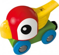 HAPE Pfeifende Papageienlok Свистящий паровозик-попугай