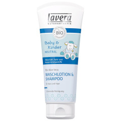 lavera (Лавера) Waschlotion + Shampoo Duschgel Гель для душа Гель для душа Baby & Kind, 200 мл