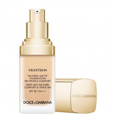 Dolce&Gabbana Velvetskin Natural Matte PORCELAIN Бархатная кожа Натуральный матовый