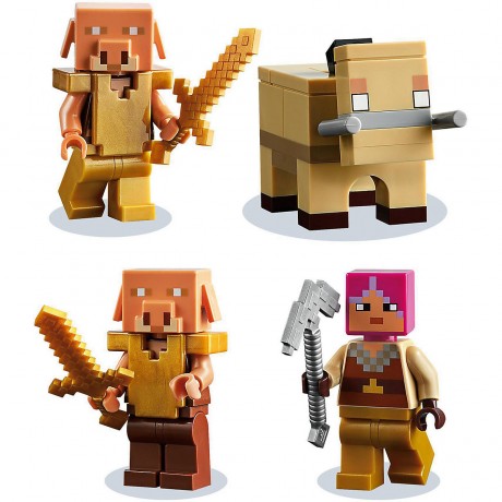 LEGO Minecraft 21168 Der Wirrwald ЛЕГО Искажённый лес