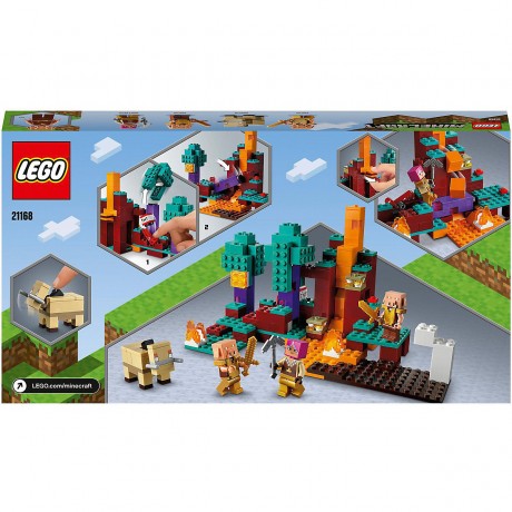 LEGO Minecraft 21168 Der Wirrwald ЛЕГО Искажённый лес