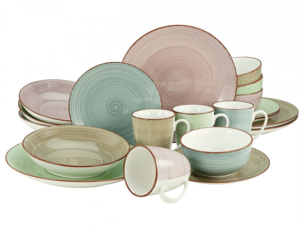 Creatable Creatable Kombiservice 20-tlg. SAMBA multicolour Создаваемый комбинированный сервиз 20 шт. САМБА