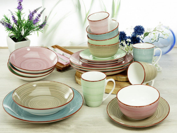 Creatable Creatable Kombiservice 20-tlg. SAMBA multicolour Создаваемый комбинированный сервиз 20 шт. САМБА