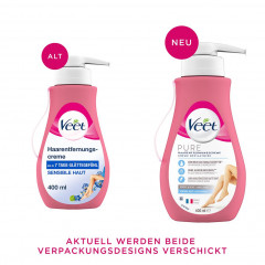 Veet Haarentfernungscreme Sensible Haut Крем для депиляции Чувствительная кожа