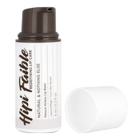 Hipi Faible Natural Airless Lipbalm Natural & Nothing Else 6ml Натуральный безвоздушный бальзам для губ Натуральный и ничего больше 6мл