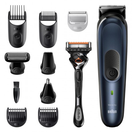 Braun MultiGroomingKit quot;7 MGK7330quot; in Blau und Schwarz Универсальный набор для ухода за волосами "7 MGK7330" в синем и черном