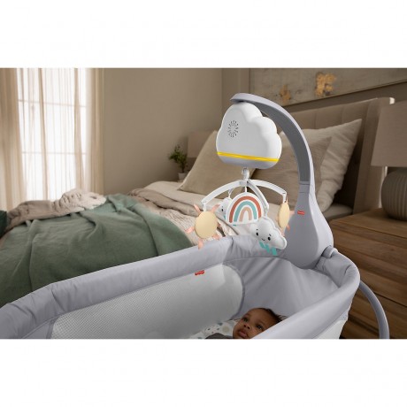 Mattel Fisher-Price Babybett Regenbogen Mobile Spieluhr Детская кроватка Fisher-Price Rainbow Mobile Music Box
