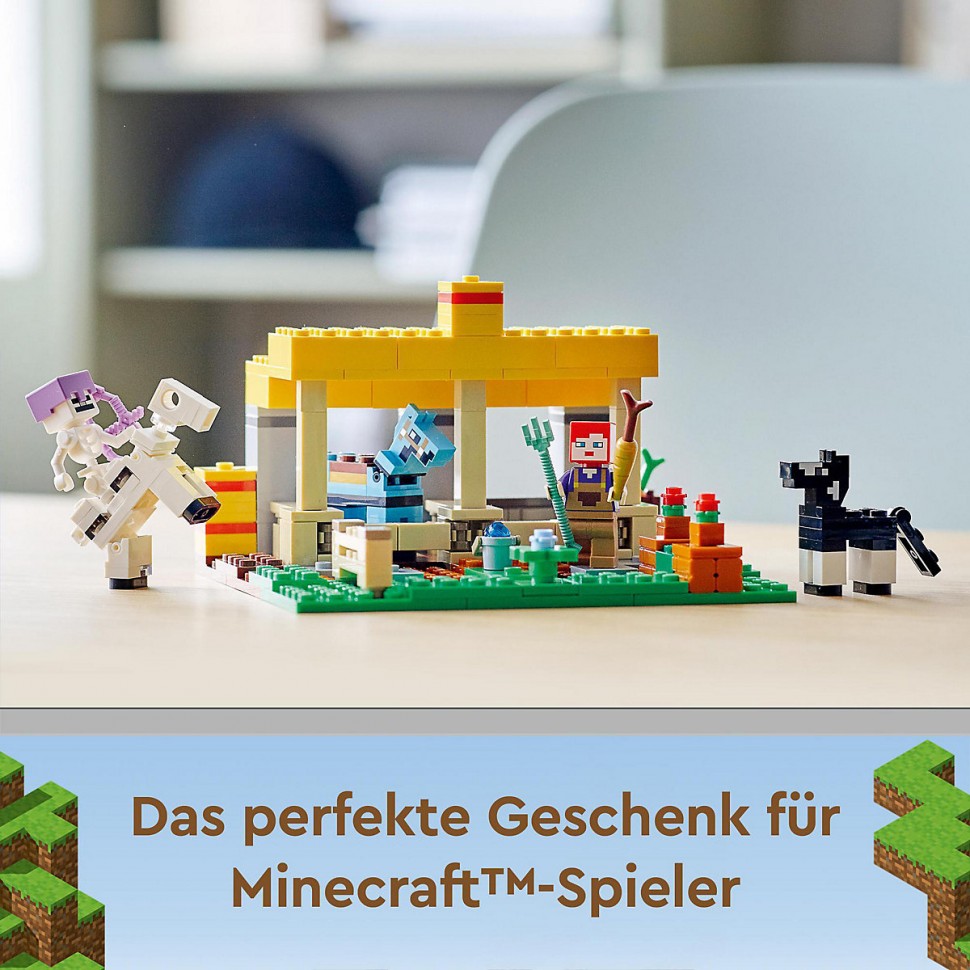 Купить LEGO Minecraft 21171 Der Pferdestall ЛЕГО Конюшня в  интернет-магазине Diskontshop.eu Германия всего за 3 259 руб. в