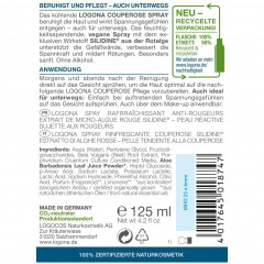 Logona Kuhlendes Couperose Spray Rotalgenextrakt SILIDINE  Охлаждающий куперозный спрей с экстрактом красных водорослей SILIDINE