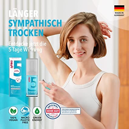 syNeo 5 Дезодорант антиперспирант спрей с защитой от пота до 5 дней 30 мл, 3 штуки