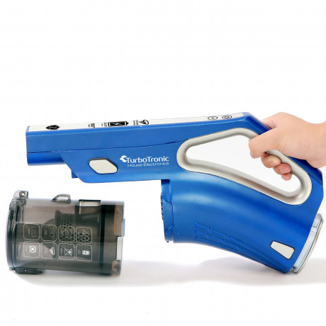 TurboTronic by Z-Line TurboTronic by Z-Line Akku-Hand-und Stielstaubsauger 8 kpa, >35 Min. Laufzeit, ultra-Leichtgewicht Boden Staubsauger, 180 W, beutellos, kabelloser Handsauger mit Wandhalterung  Беспроводной ручной и стержневой пылесос TurboTronic by 