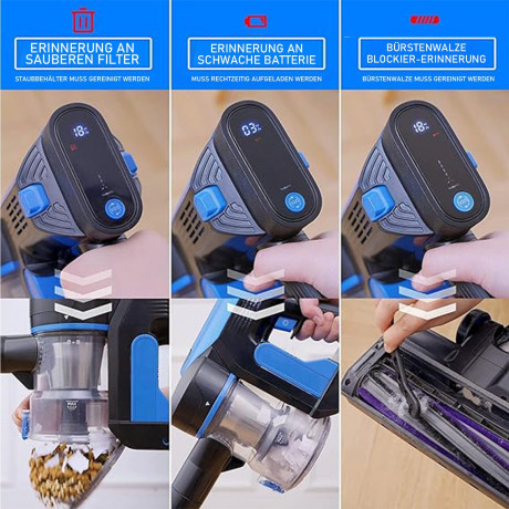 FixtFixer FixtFixer Akku-Handstaubsauger Akku Staubsauger,Akku Handstaubsauger,Akkusauger 8 in 1, Akku-Stielstaubsauger,Staubsauger Kabellos 300W/33000Pa Беспроводной ручной пылесос FixtFixer, беспроводной ручной пылесос, беспроводной пылесос 8 в 1, бесп