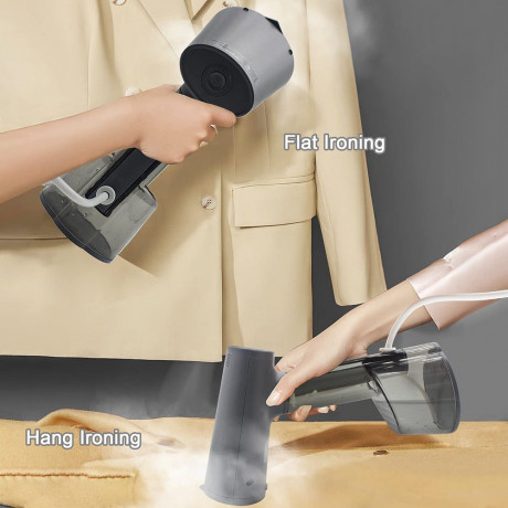 GelldG GelldG Dampfburste Dampfglatter, 1500W Steamer Reisebugeleisen Handheld Garment Steamer Паровая щетка GelldG Steam Smoother, отпариватель мощностью 1500 Вт, портативный утюг для путешествий, отпариватель для одежды